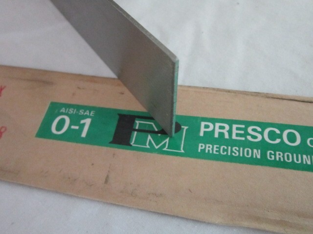 PRESCO 1/16″ x 1-3/4″ x 18″ Type 01 Precision Oil-Hardening Ground Flat Stock