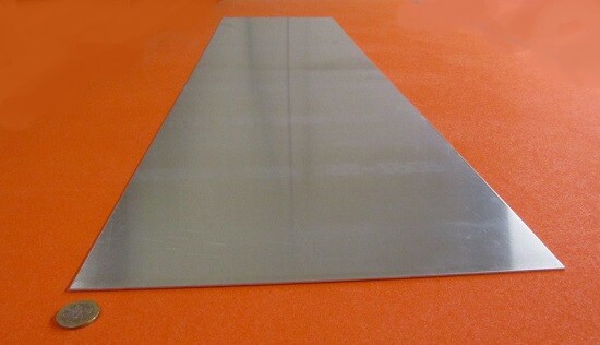 6061 T6 Aluminum Sheet .063″ (1/16″) Thick x 12″ Wide x 48″ Length