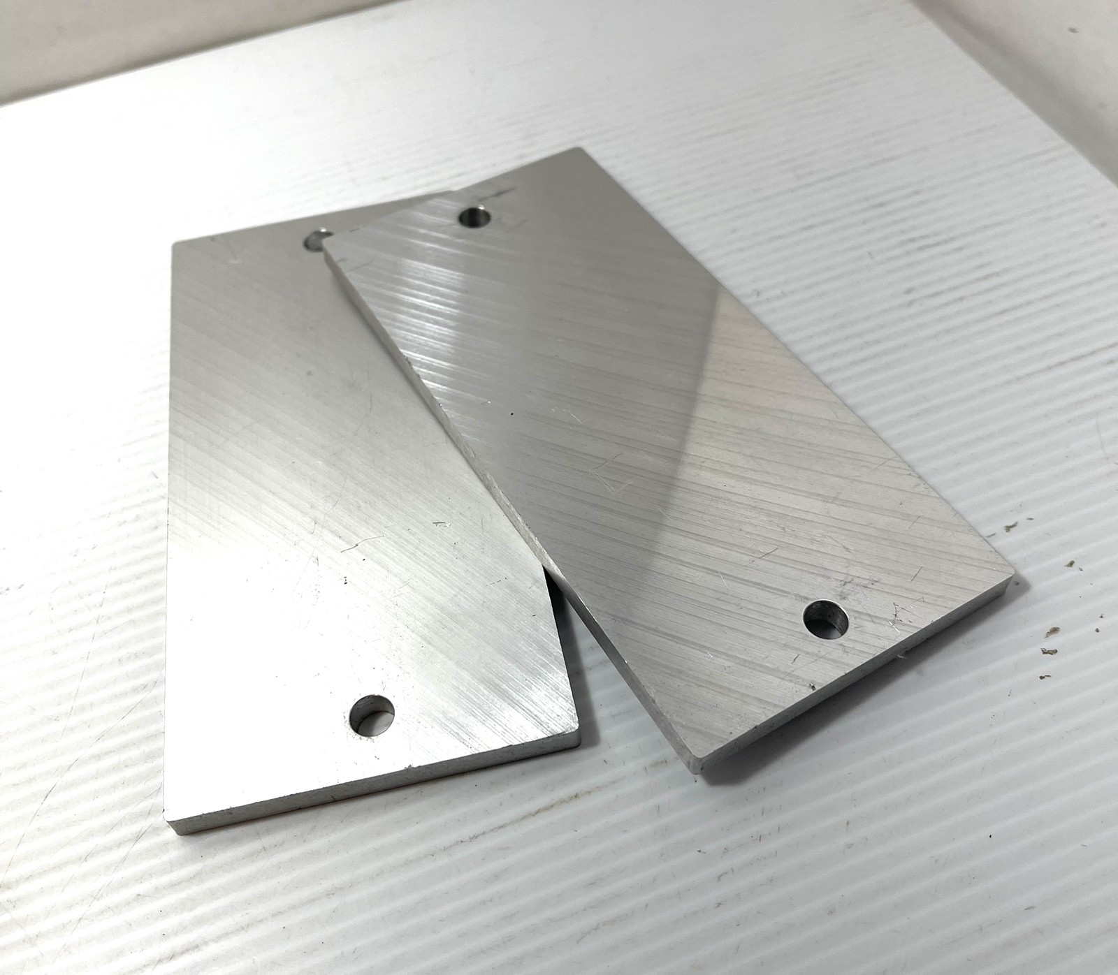 Set Of Aluminum Parallels 1/4×2-3/4×6 Holes Size .310