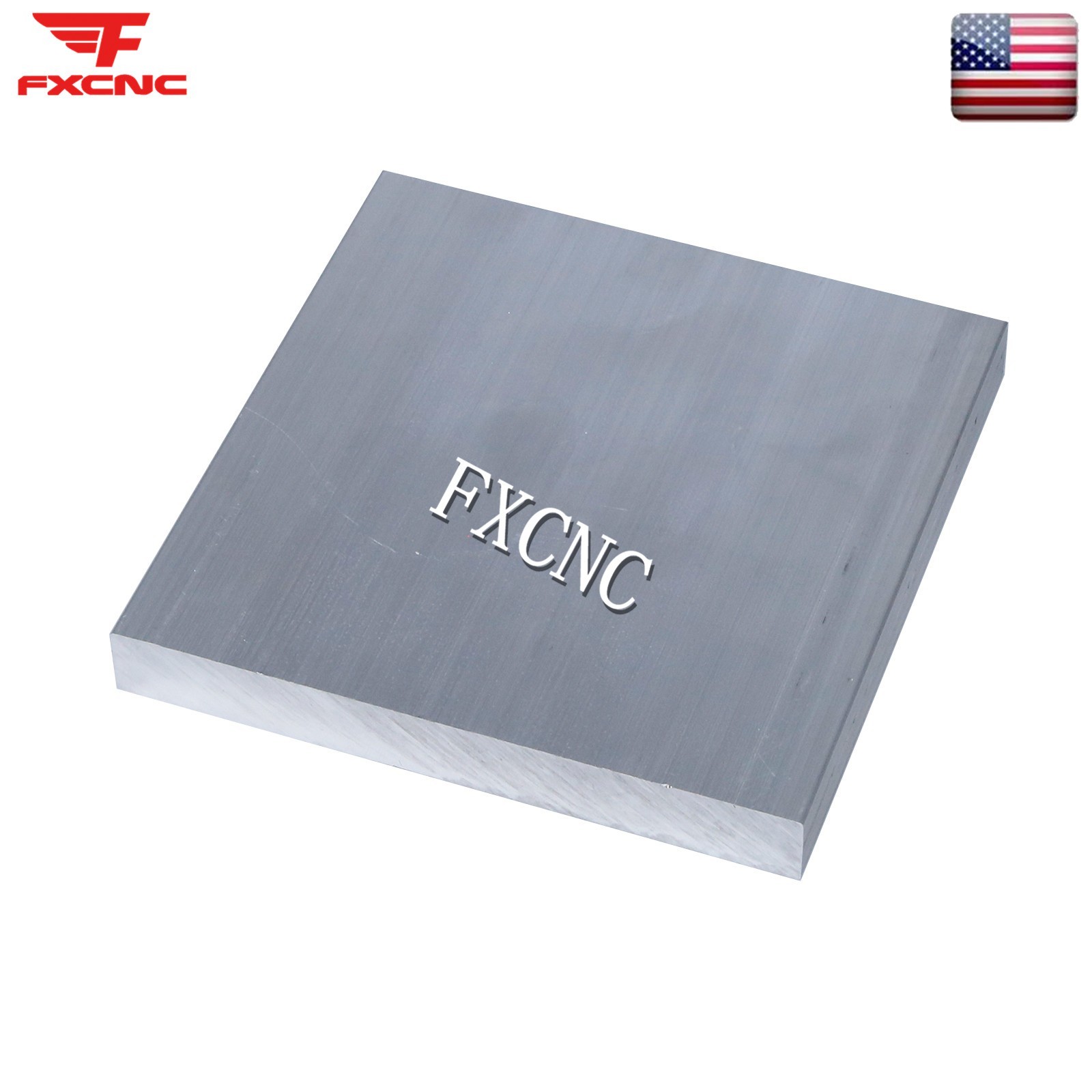 6061 Aluminum Flat Plate Sheet Metal DIY Long 100mm Wide 100mm Thick 12mm