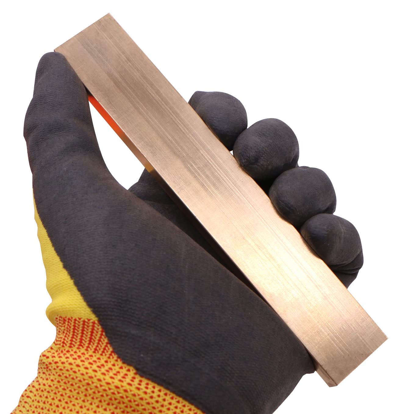 3/8″ x 1″ C360 Brass Flat Bar 6″ Long Solid .4″ Mill Stock
