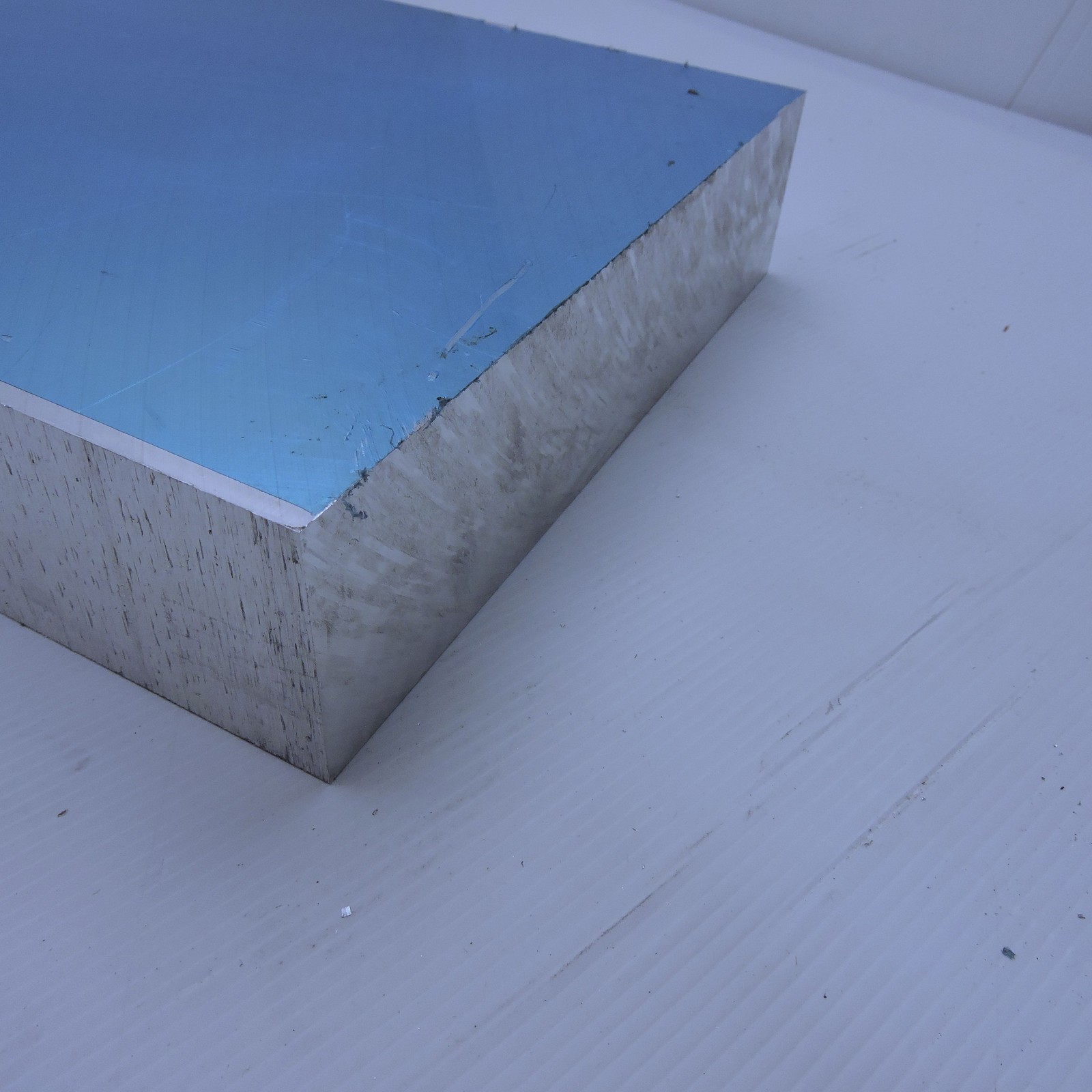 2.5″ thick 2 1/2 Precision CAST Aluminum PLATE 7.375″ x 24.125″ Long sku 107124