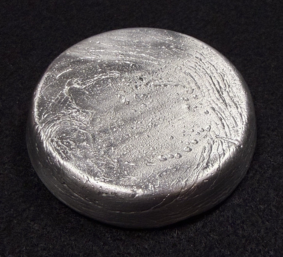 Recycled Scrap Tin Pewter 208g (7.34oz) Ingot Reloading Casting Metal Craft