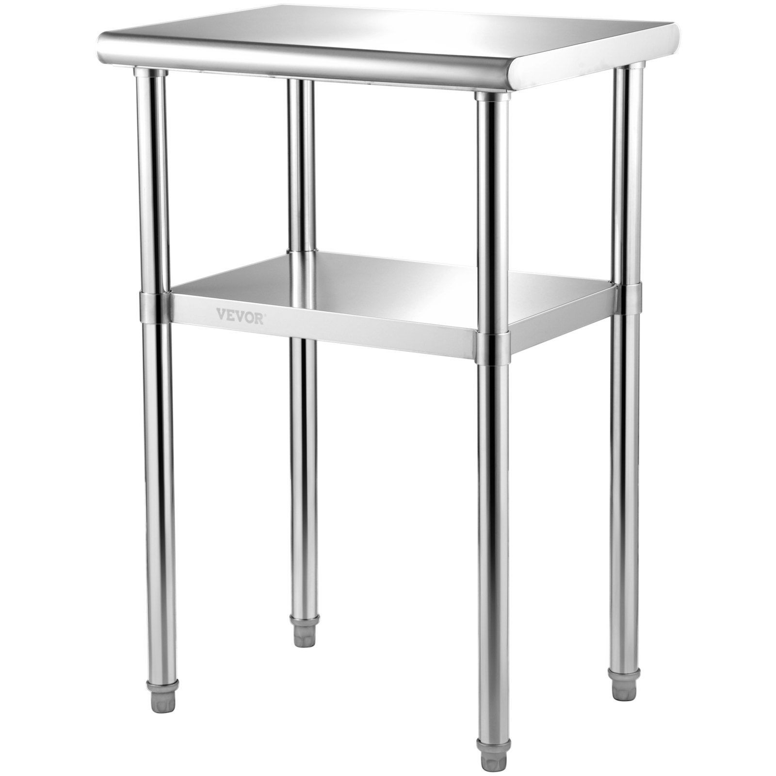 24x18x36in 600lb Capacity Food Grade Stainless Steel Work Table Durable Build
