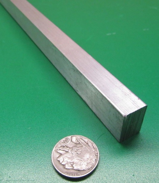 2024 T351 Aluminum Bar, 1/2″ (.500″) Thick x 3/4 Wide x 36″ Length