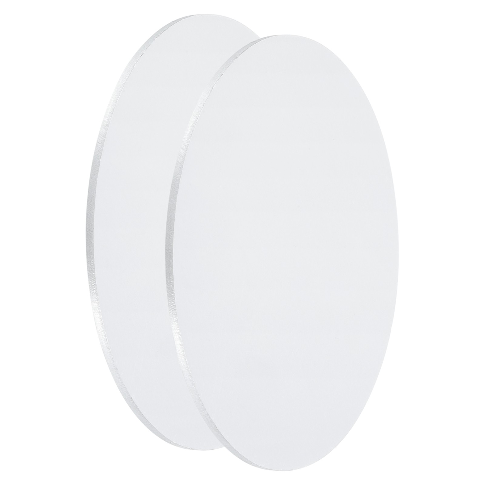 2Pcs Aluminum Disc, 4″(100mm) Dia 0.1″(2.5mm) Thick Round 6061 Aluminum Sheets