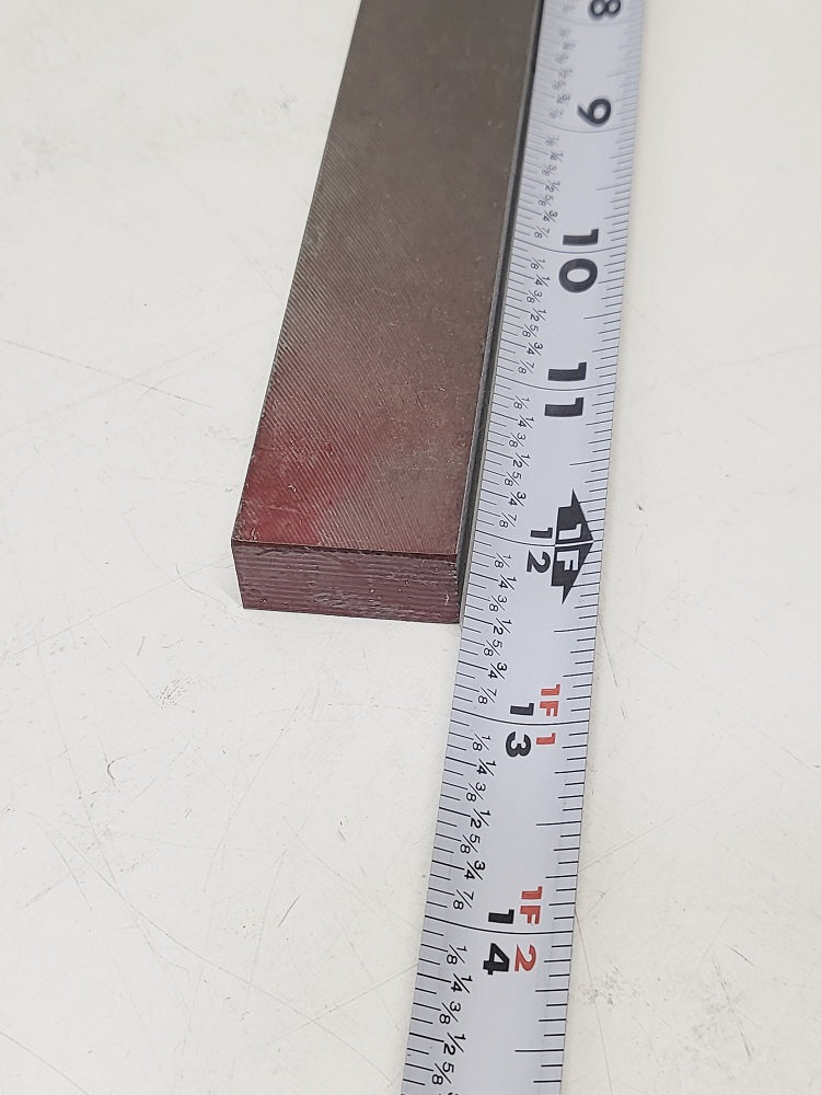 A2 Steel 1/2″ x 1″, 12″ long bar, Annealed, Blacksmithing, Forging