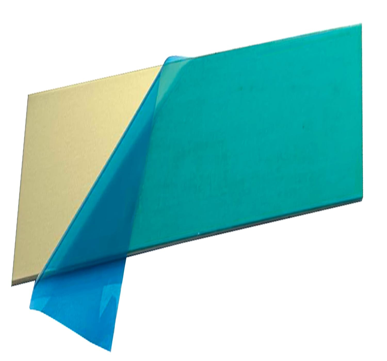 Brass Sheet, 4″X8″-16Gauge(1.5Mm)， No Scratches, Protective Film on Both Sides