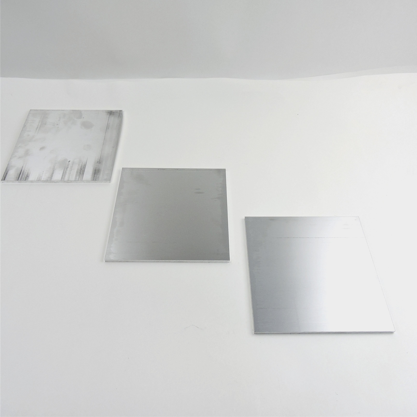 .25″ thick 1/4 Aluminum 6061 PLATE 9.5″ x 9.5″ Long QTY 3 sku 240631*