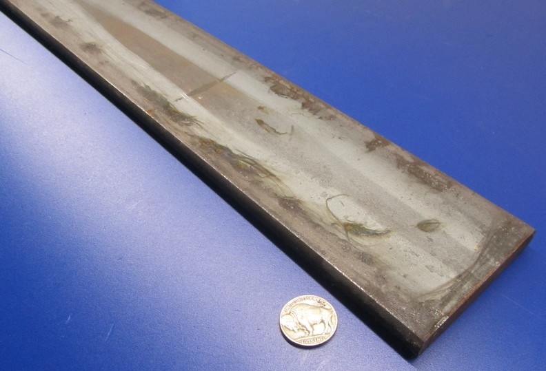 5160 Spring Steel (Knife, Blade) Bar .360″ (+/-.006″) Thick x 3.0″ Wide x 36″
