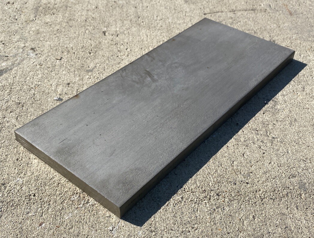 5/8″ Thickness 316 / 316L Stainless Steel Flat Bar 0.625″ x 4.25” x 8” Length
