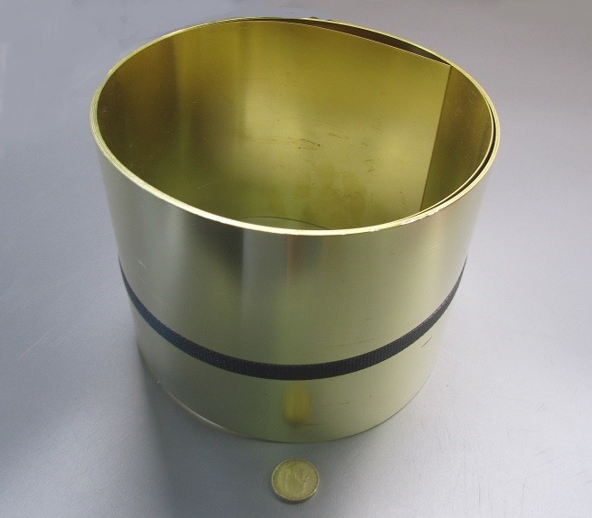 260 Brass Shim Sheet 0.025″ Thick x 6.00″ Wide x 100″ Length