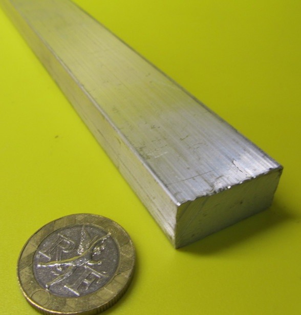 2024 T351 Aluminum Bar, 1/2″ (.500″) Thick x 1.0 Wide x 12″ Length