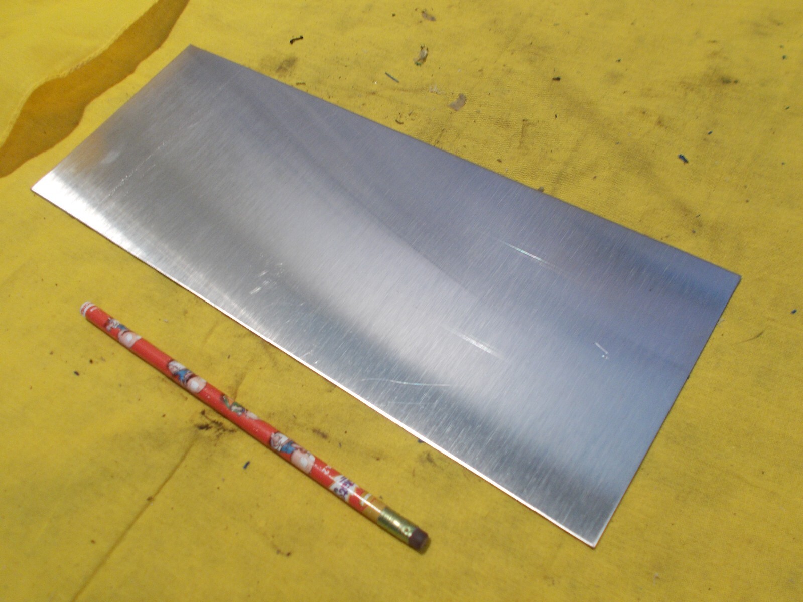 .060″ BRUSHED STAINLESS STEEL SHEET STOCK bar flat plate .060″ x 5″ x 13″