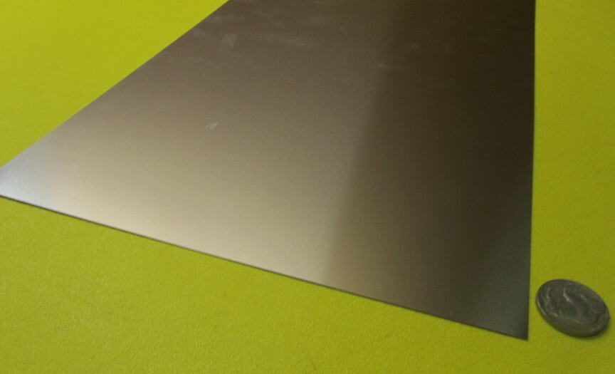 304 Stainless Steel Sheet Shim, .009″ (+/-.00045″) x 6.0″ x 10 Foot Length