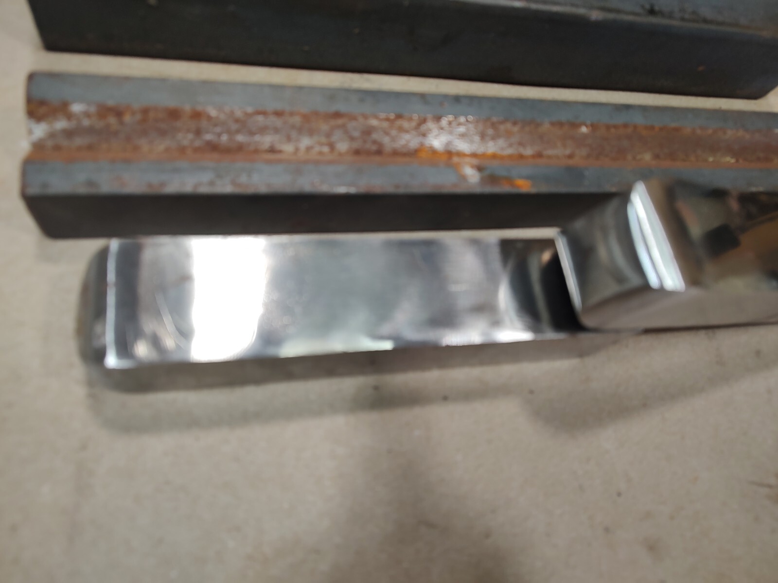 Lot Of 5, Steel Flat Bar, Square Bar Pieces