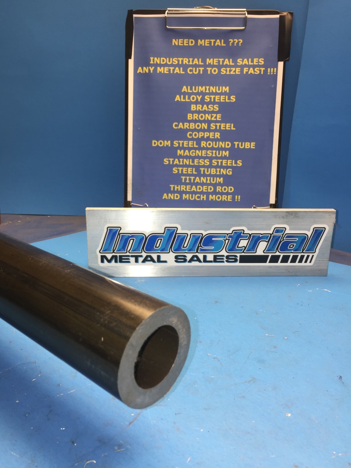 1-3/4″ OD x 48″-Long Dom Seamless Round Tube 1/4″ Wall– 1.750″ OD x .250″ DOM