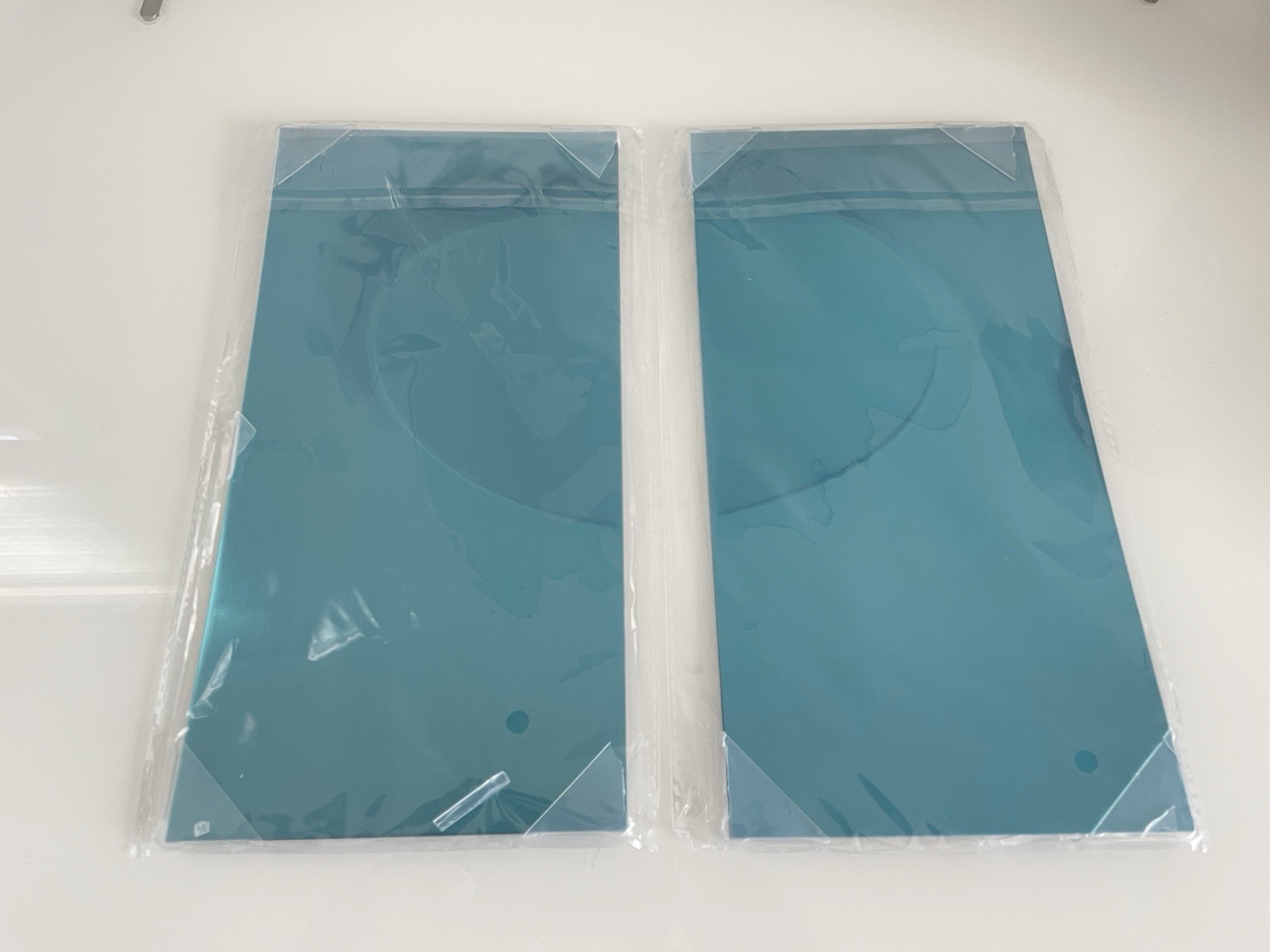 NEW Lot Of 2 430 Stainless Steel Metal Plates 12″ x 6″ Inch Magnetic DIY Craft