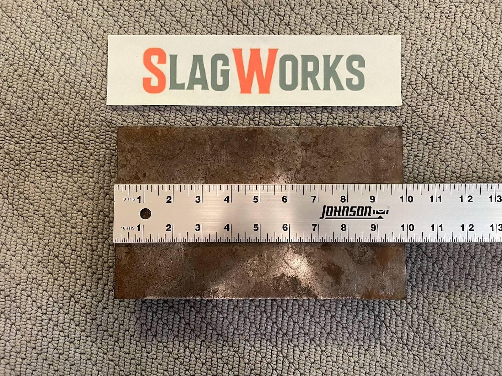 3/8x6x10 inch steel plate 6”x10” A36 Hot Roll Flat .375″ Thick