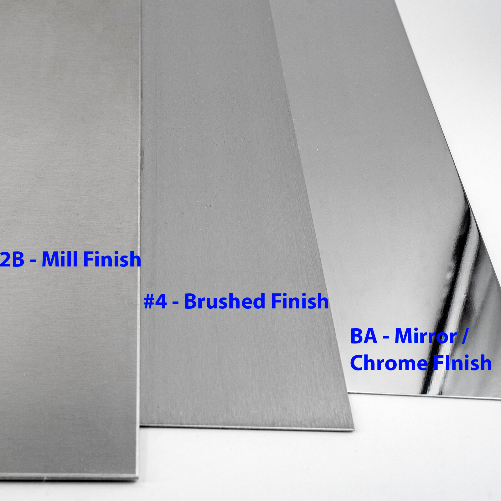 430 Stainless Steel Sheet 24GA – 48″ x 120″ (4ft x 10ft) #4 Brushed (8 PCS)