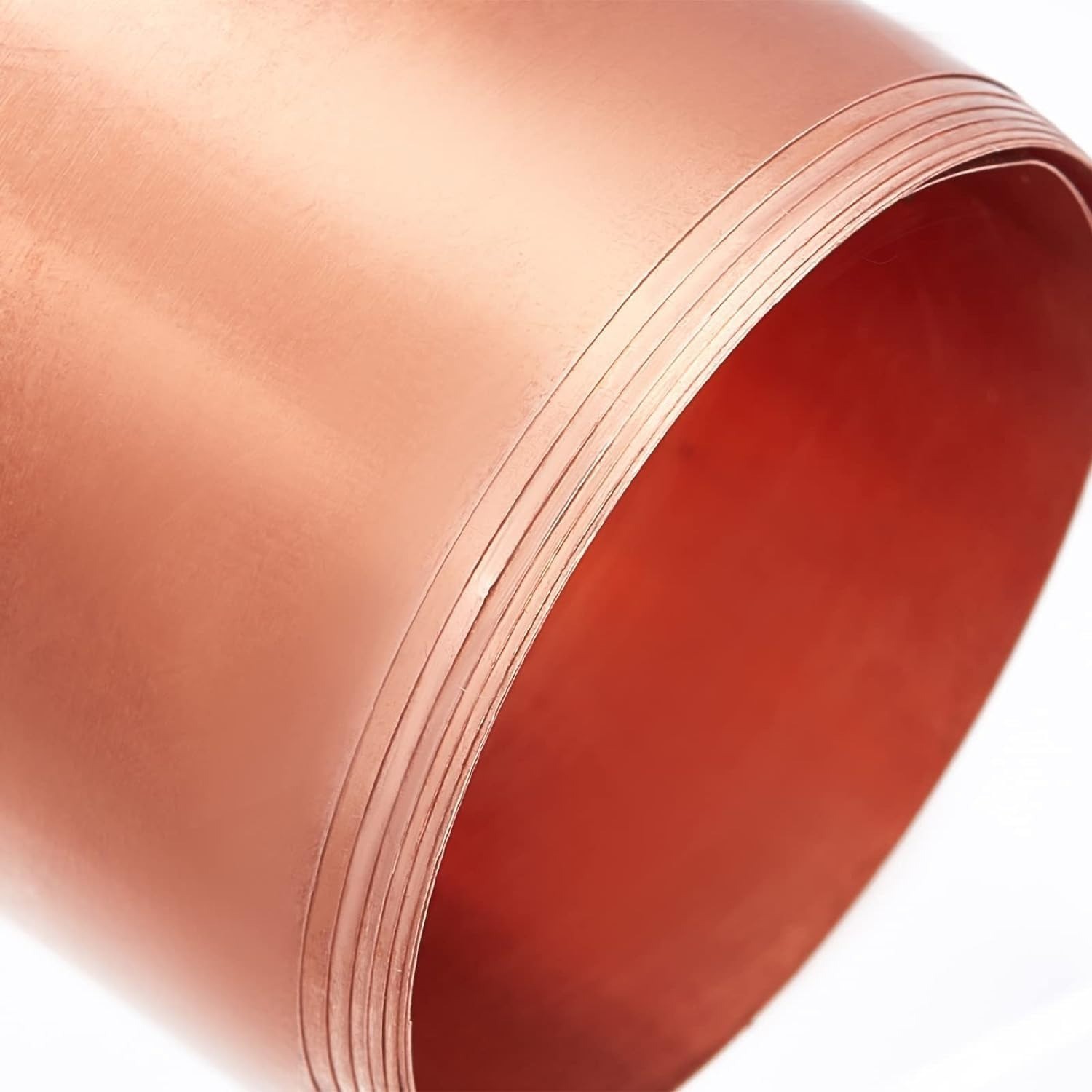 Copper Sheet Roll Metal Foil Plate 39.4“ x 7.9”