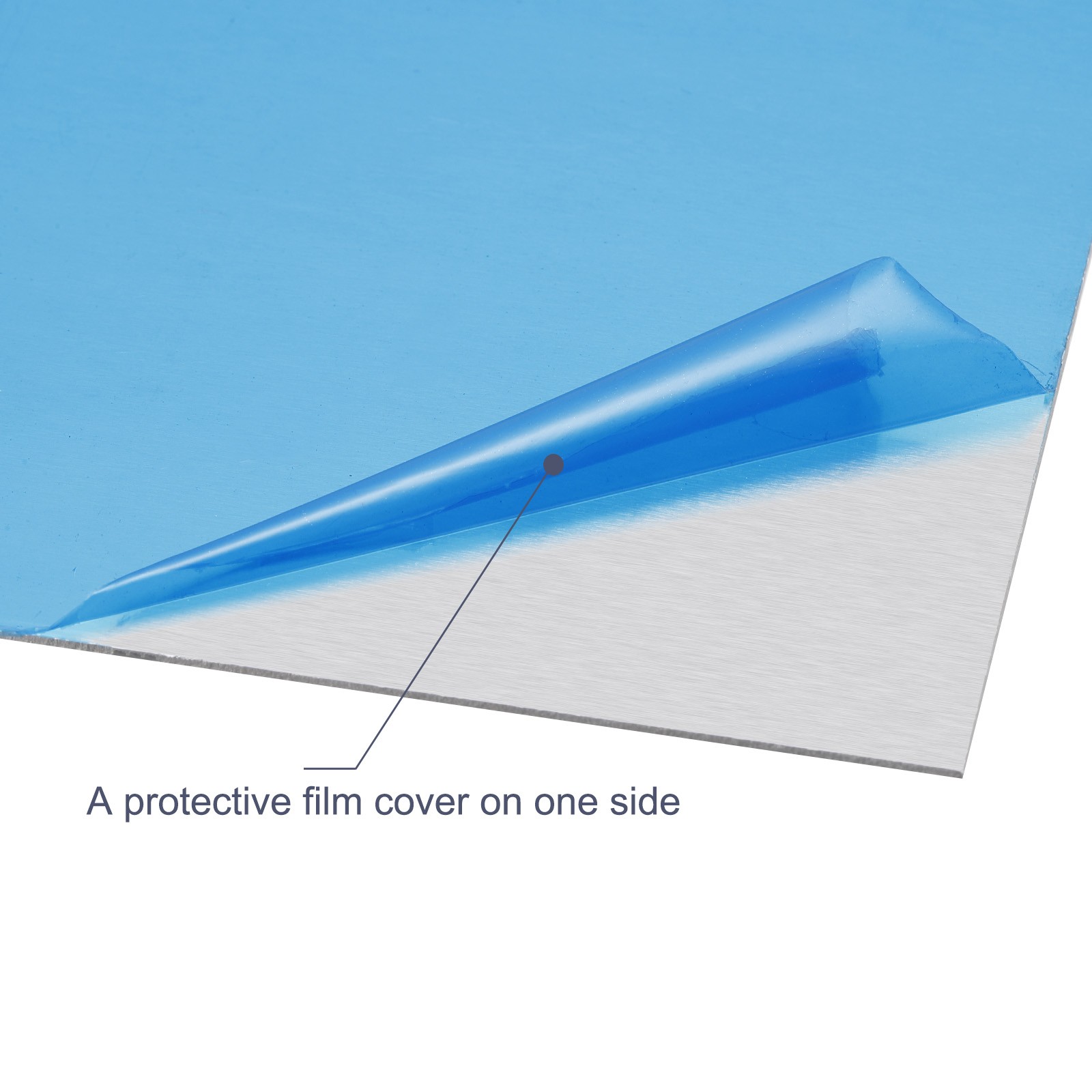 300mm x 150mm x 1.5mm Rectangle 6061 Aluminum Sheet Flat Metal Plate Stock