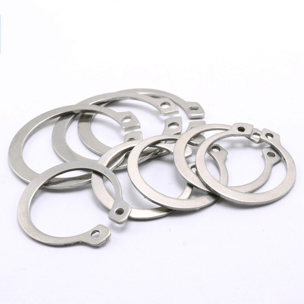 Ф10mm – Ф80mm External Retaining Ring Circlip Snap Ring 304 Stainless Steel