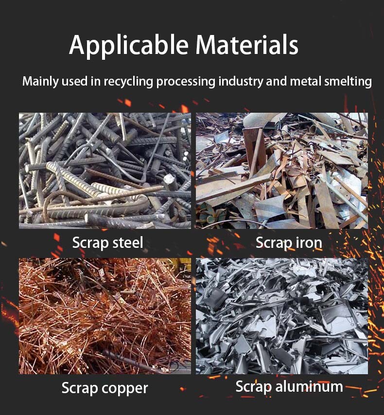 Automatic Press Metal Aluminum Waste Pressure Baler Machine Baling Compactor