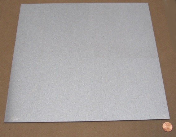 4140 Ground Carbon Steel Sheet, 1/8″ (+/-.001″) x 12″ Wide x 12″ Length