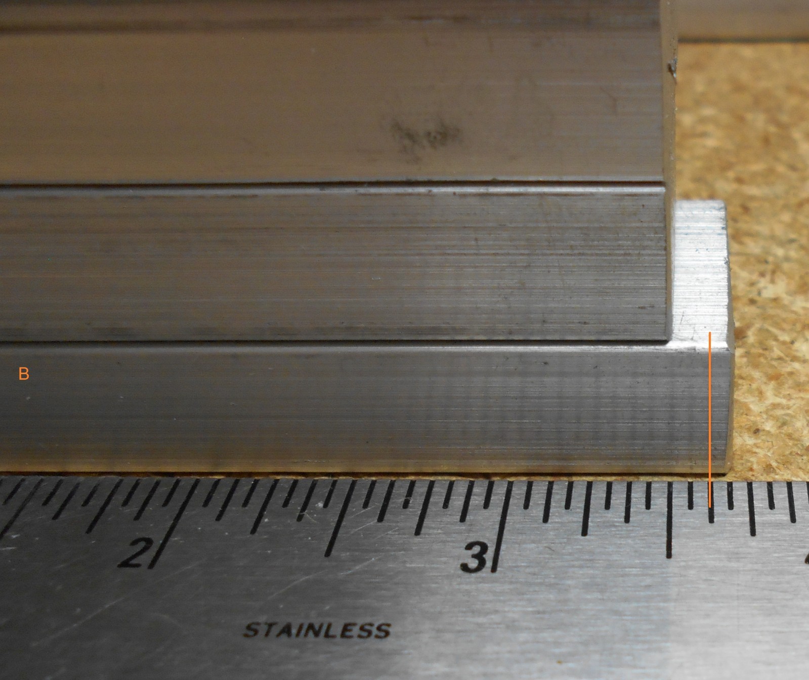 TWELVE (12) pcs Aluminum 6061 Bar stock 1/2 x 1″ x Lngth 3-1/8 to 3-5/8″-CUTOFFS