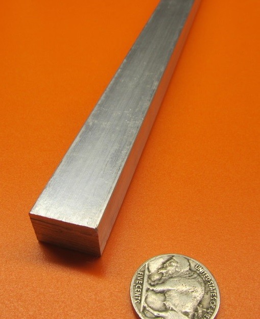 2024 T351 Aluminum Bar, 1/2″ (.500″) Thick x 3/4 Wide x 12″ Length