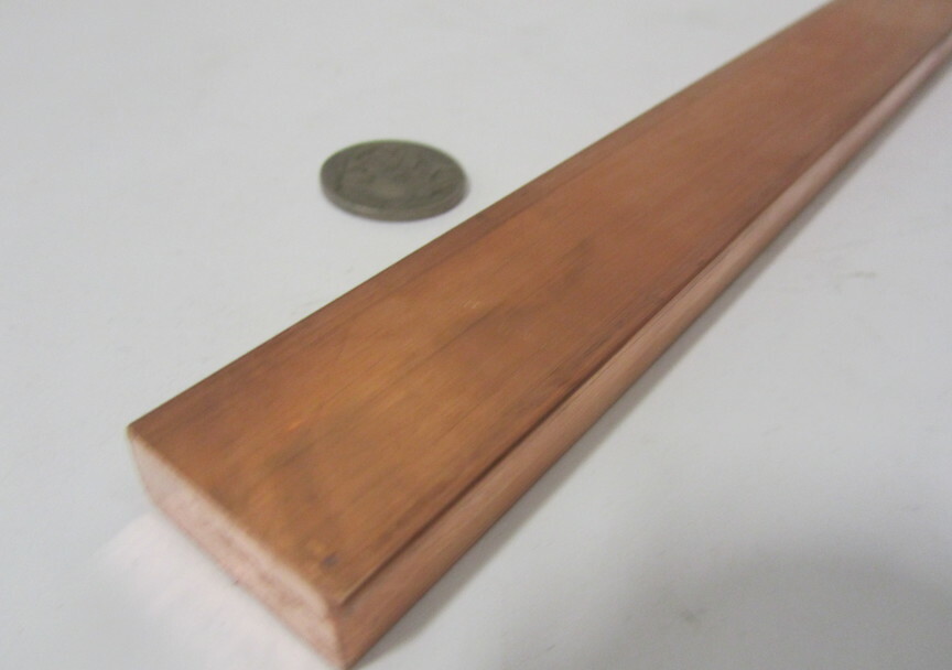 110 Copper Bar H02, 3/8″ Thick x 1.0″ Wide x 2 Ft Length