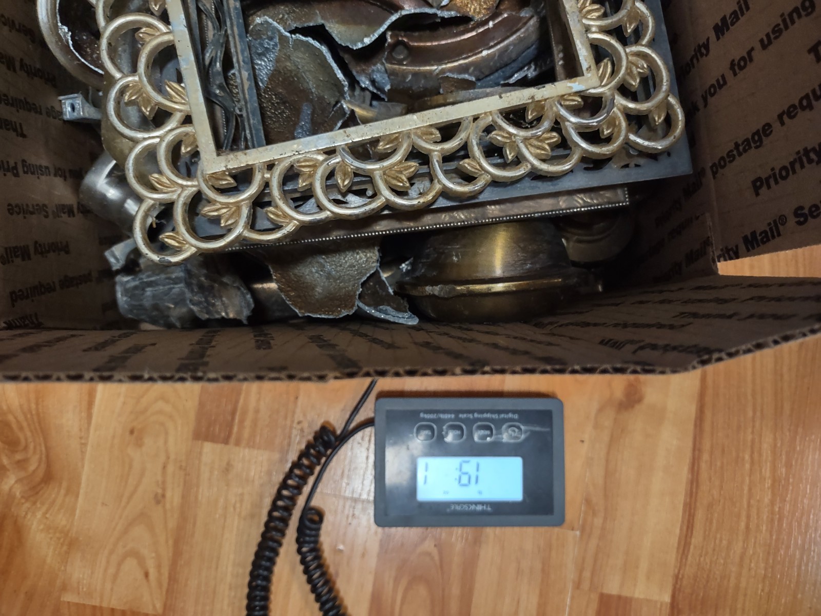 19 Pound Box Scrap Zinc Metal – For Melting and Casting-Resource Recovery.