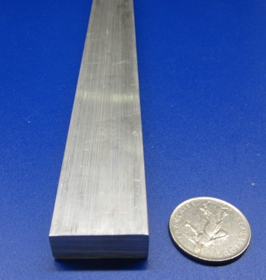 2024 T351 Aluminum Bar, 1/2″ (.500″) Thick x 1 1/4″ Wide x 36″ Length