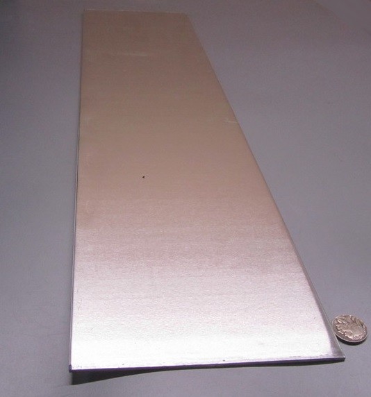 1100 Aluminum Sheet Softened (O) .090″ Thick x 6.0″ Wide x 24.0″ Long