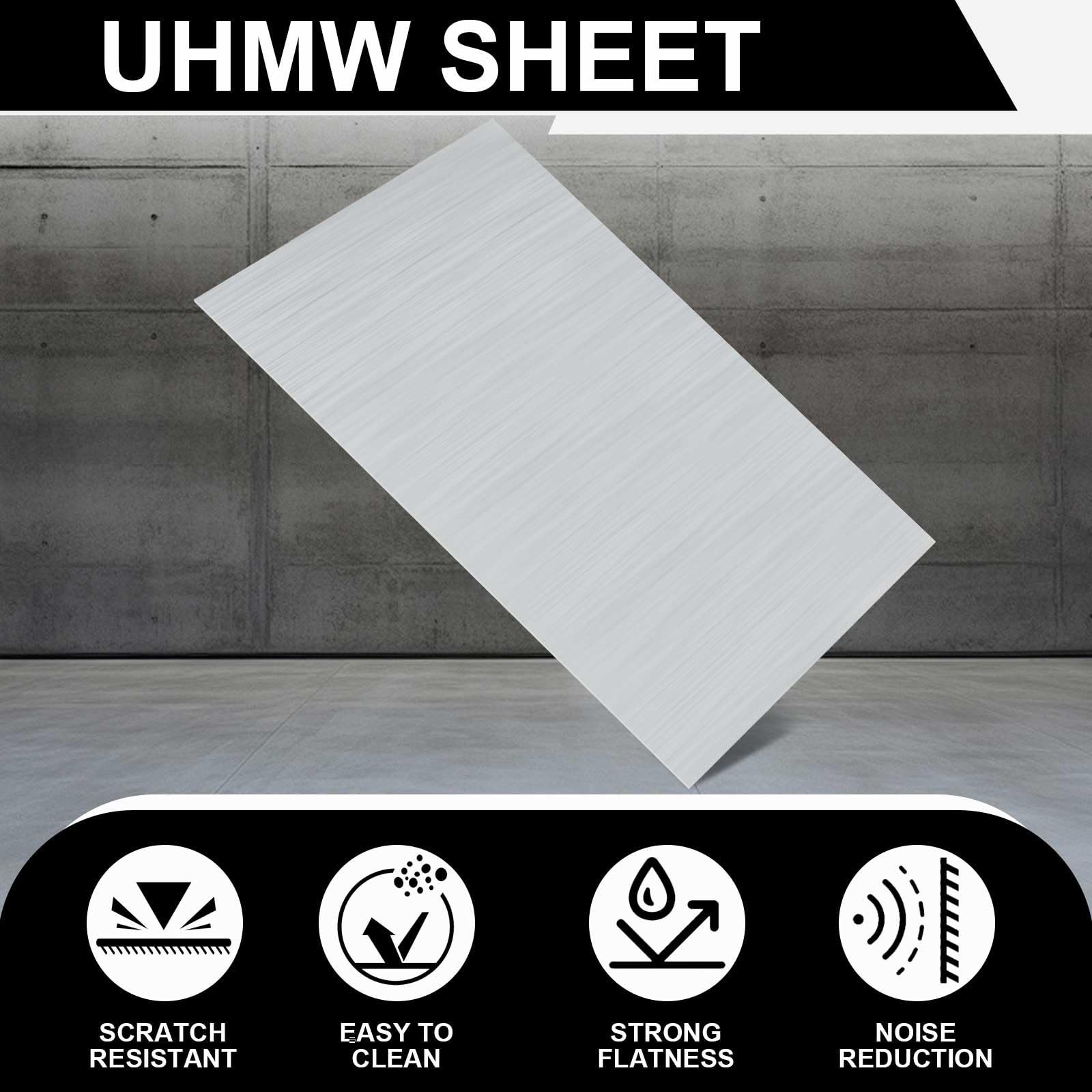 2 Pcs Aluminum Composite Panel 1/8″ Thick Rectangle Sheet for DIY Crafting, Brus
