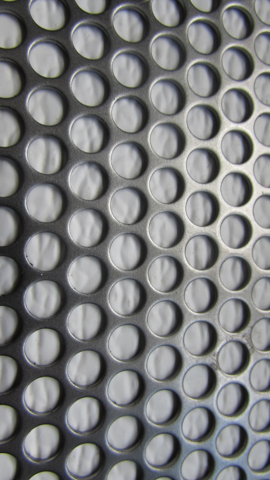 1/4″ HOLES 20 GAUGE 304 STAINLESS STEEL PERFORATED SHEET– 6″ X 6″