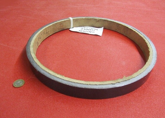 1095 Hard Blue Tempered Spring Steel Shim 0.025″ Thick x 1.25″ Wide x 600″ Long
