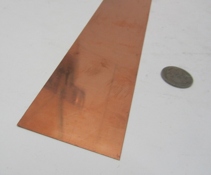 110 Copper Foil Soft Temper .010″ Thick x 2.0″ Wide x 100 Foot Length