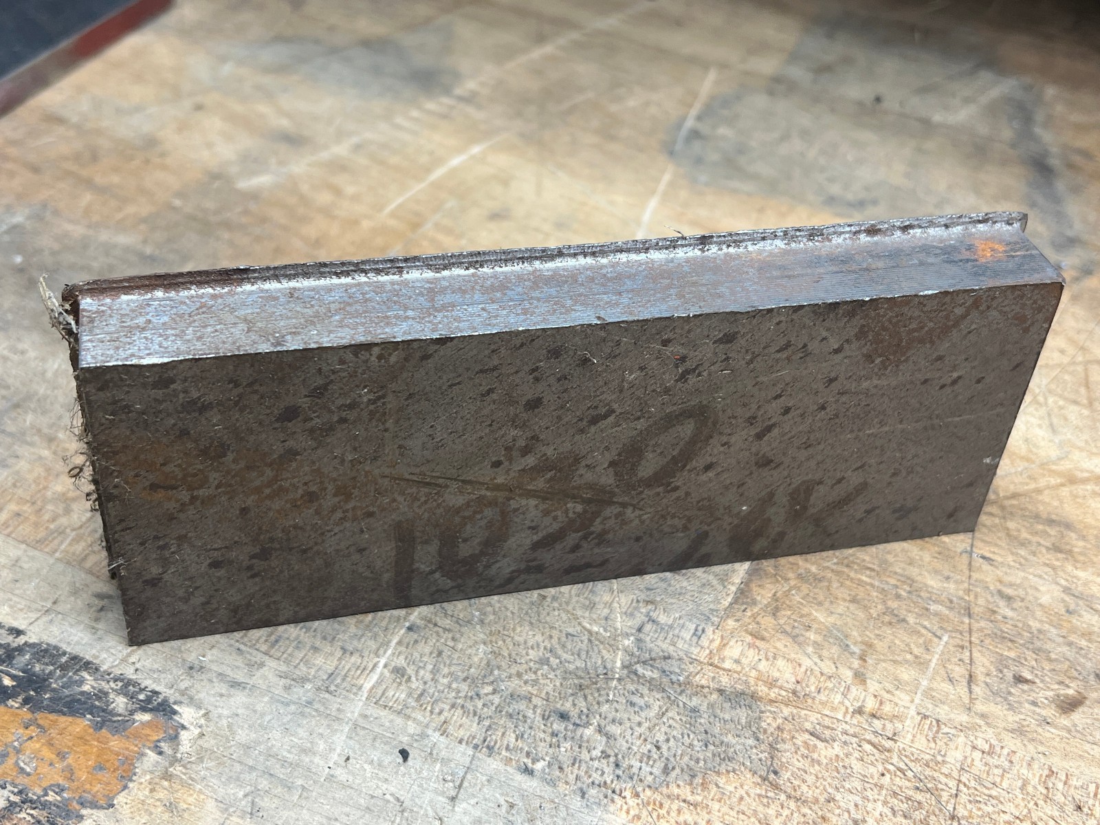 1030 Mild steel flat bar stock blacksmith anvil 6 5/8 x 2 7/16 x 3/4 – 3 lb 7.8