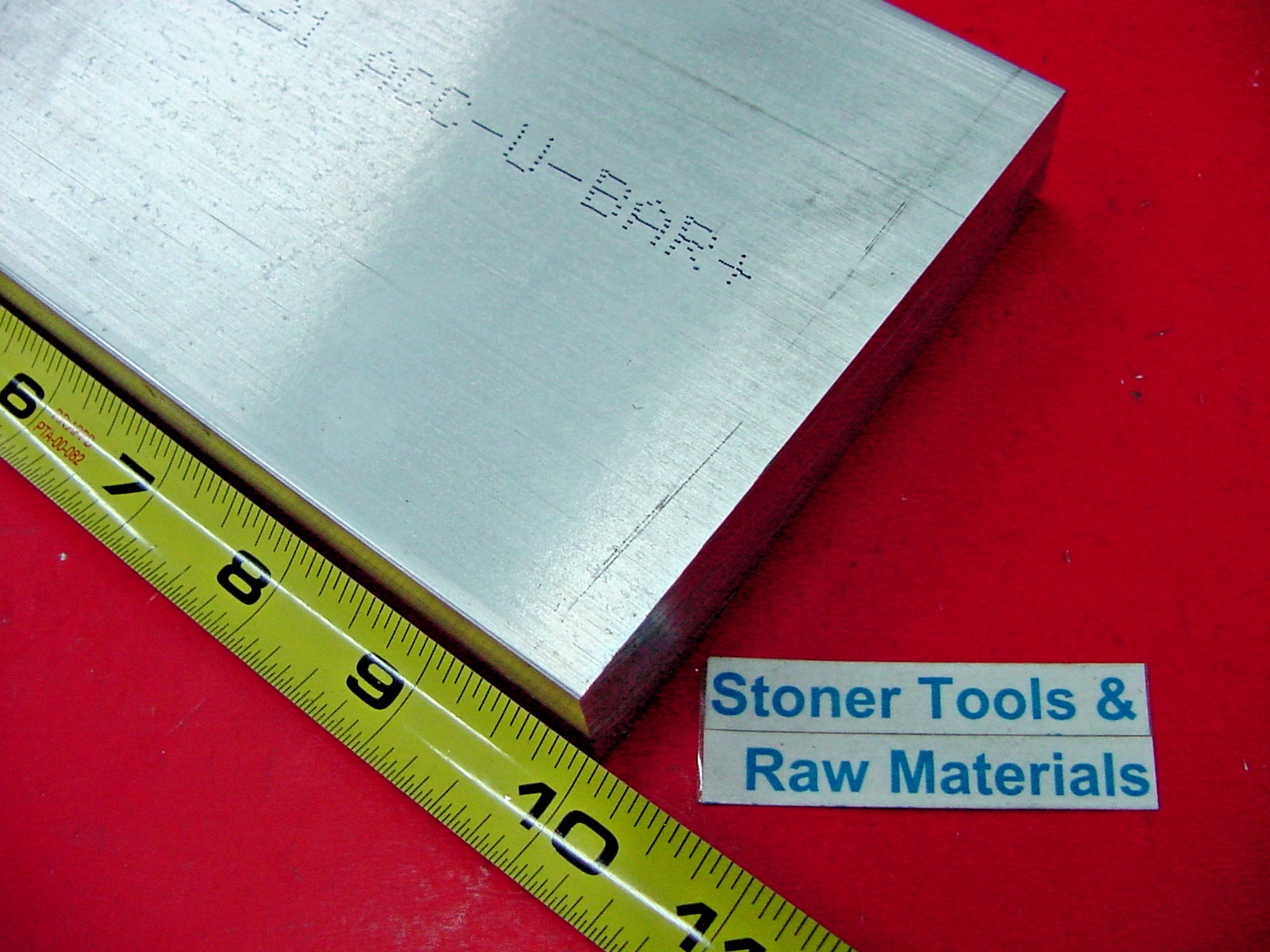 1-1/4″ X 6″ ALUMINUM 6061 FLAT BAR 10″ long Solid T6511 Extruded Mill Stock New