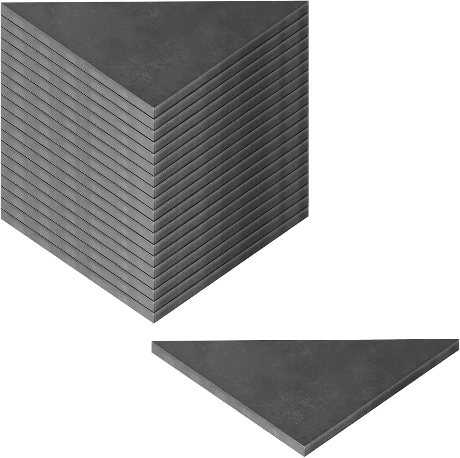 20 PCS Steel Plate Gussets 4″ X 4″ X 1/8″ Weld on Triangle Gusset Base, 11 Gauge