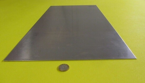 5052 Aluminum Sheet, (1/4 Hard H32) .062″ (1/16″) Thick x 12″ Width x 24″ Length