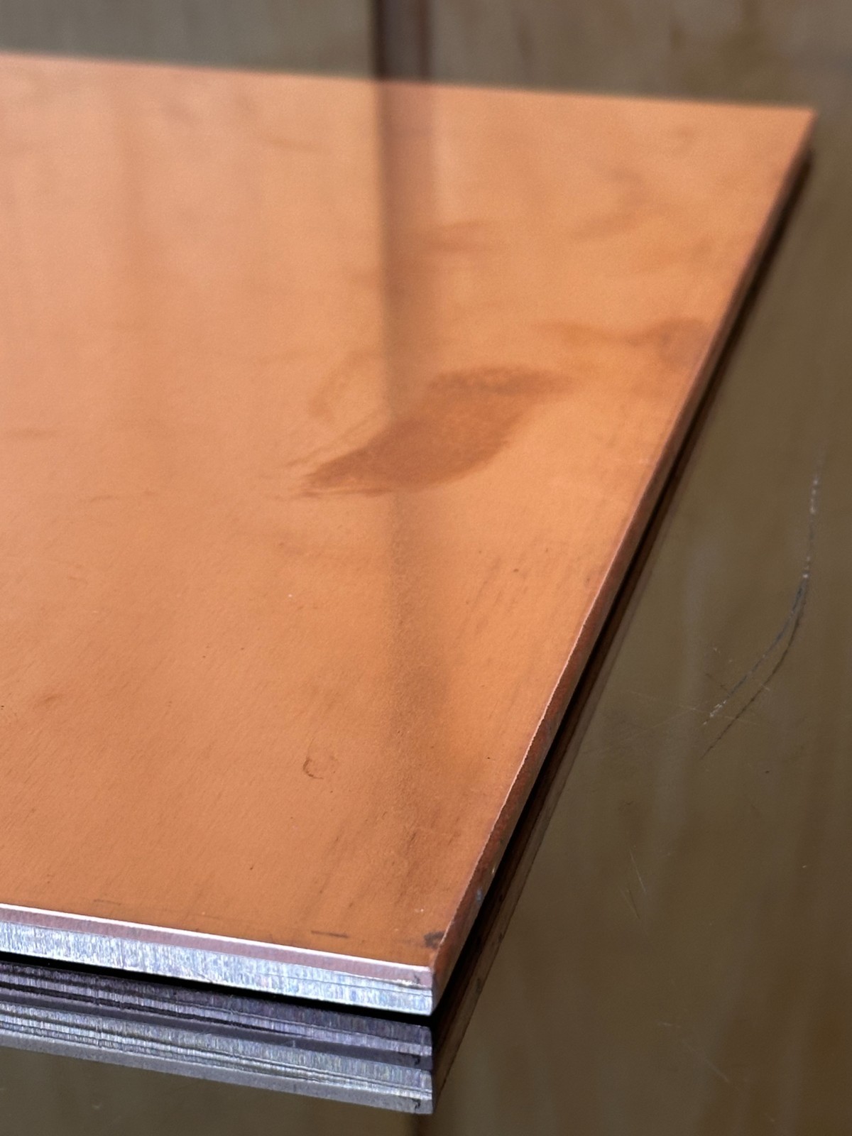 1/4″ COPPER SHEET PLATE 12″x12″ .25″ THICK 110 ALLOY*CUSTOM CUT SIZES AVAILABLE*