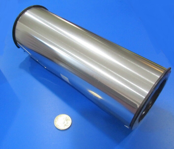 321 Weldable Stainless Steel Foil, .002″ Thick x 10.0″ Wide x 50 Foot Length
