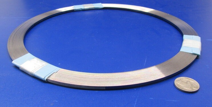 1095 Hard Blue Tempered Spring Steel Shim .015″ Thick x .125″ Wide x 1200″ Long