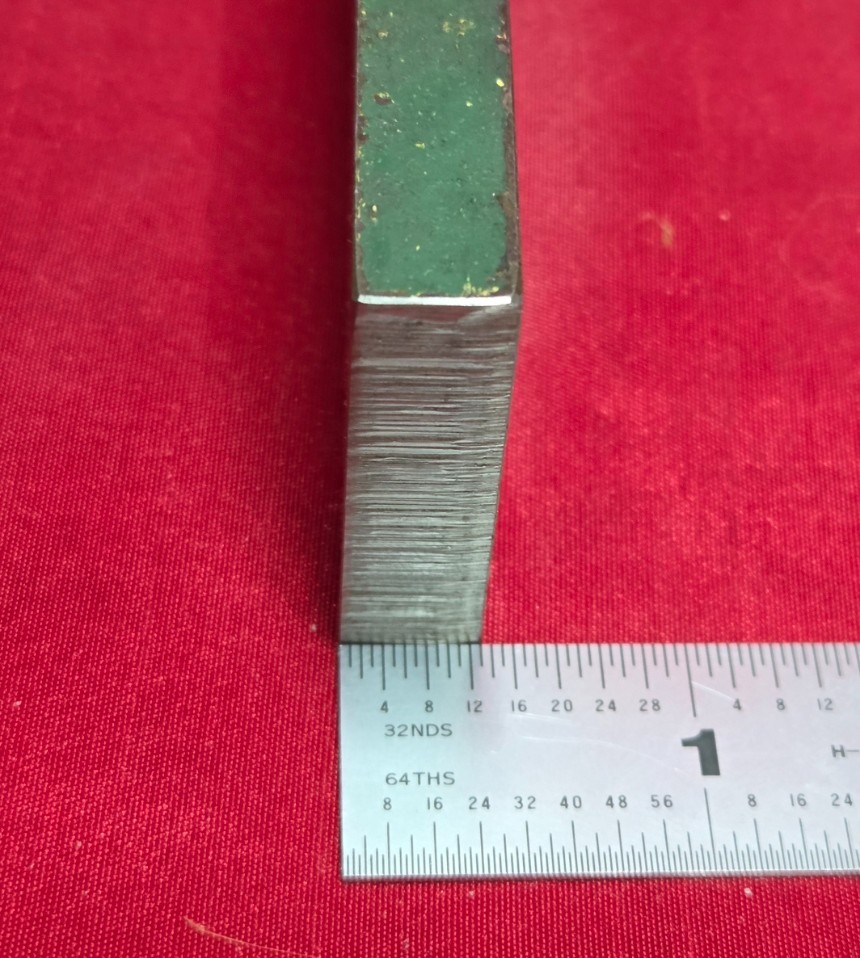 D2 Tool Steel Block Billet 3.16″ L x 1.50″ W x 0.410″ Thick, 8.6 Oz.