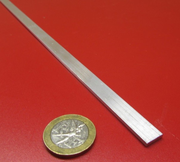 6061 T6 Aluminum Bar, 3/32″ (.094″) Thick x 3/8″ Wide x 36″ Length, 10 pcs