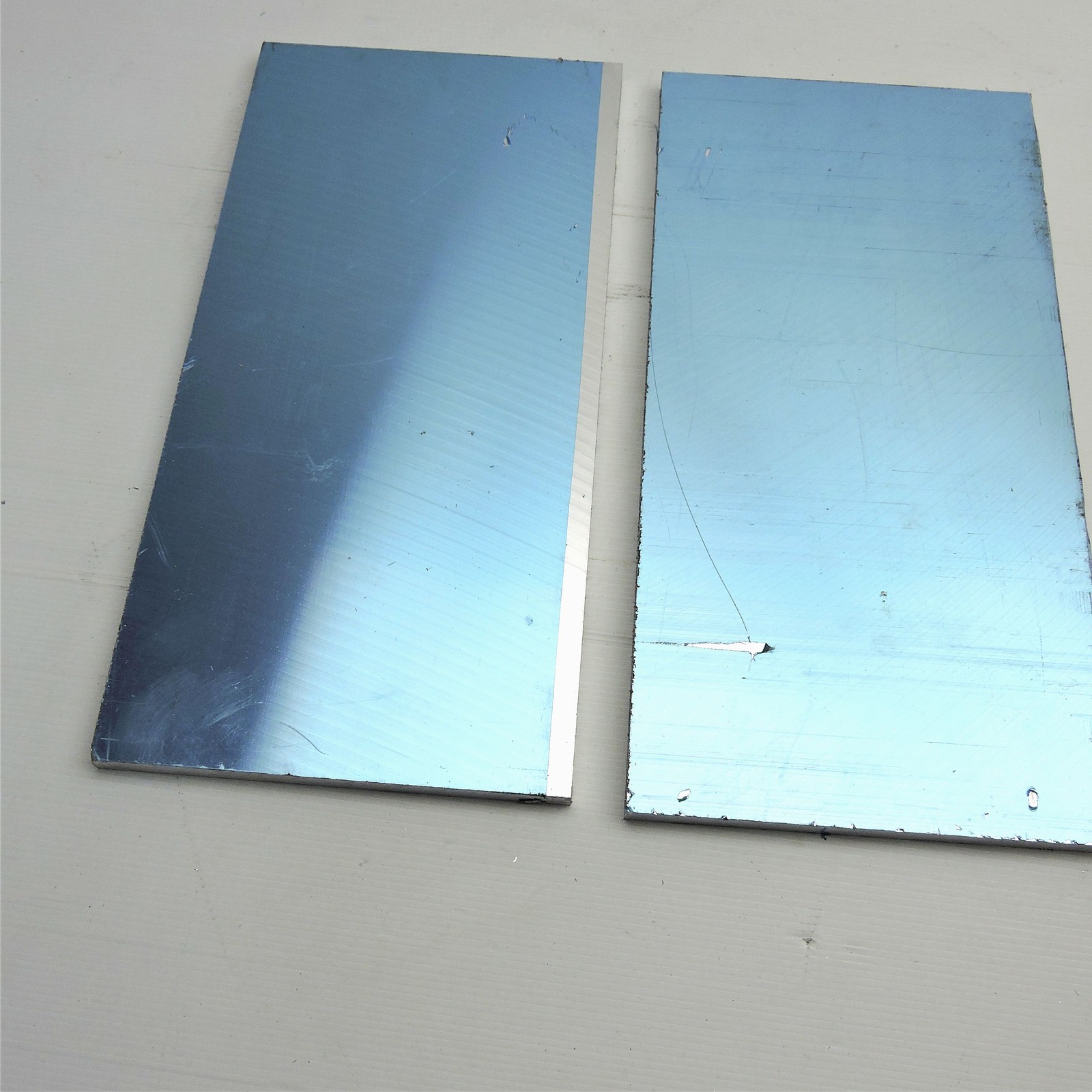 .5″ thick 1/2 Precision CAST Aluminum PLATE 7.375″ x 15.875″Long QTY 2 sku157263