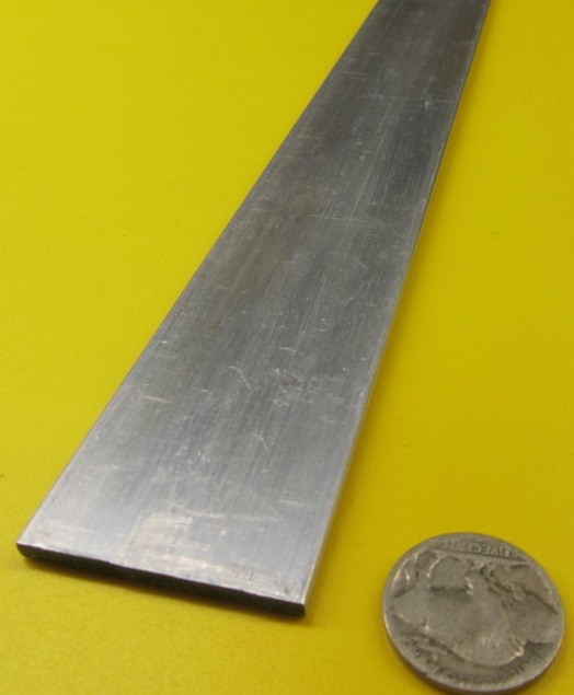 6061 T651 Aluminum Bar, 1/8″ (.125″) Thick x 1 1/2″ Wide x 36″ Length, 2 units